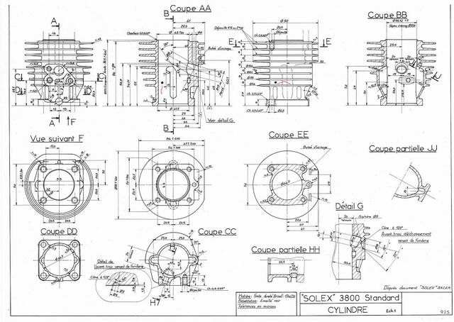 moteur solex plan